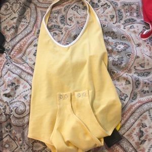 Yellow one piece